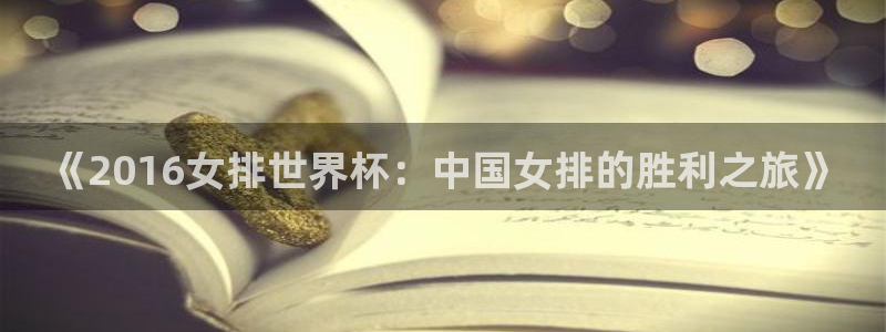 2026男足世界杯：《2016女排世界杯：中国女排的胜利之旅》