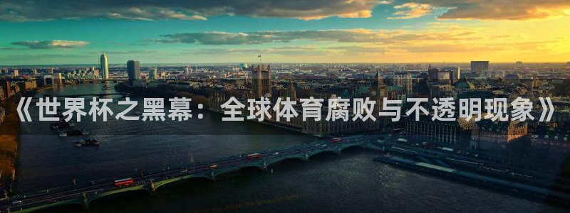 世界杯直播免费观看：《世界杯之黑幕：全球体育腐败与不透明现象》
